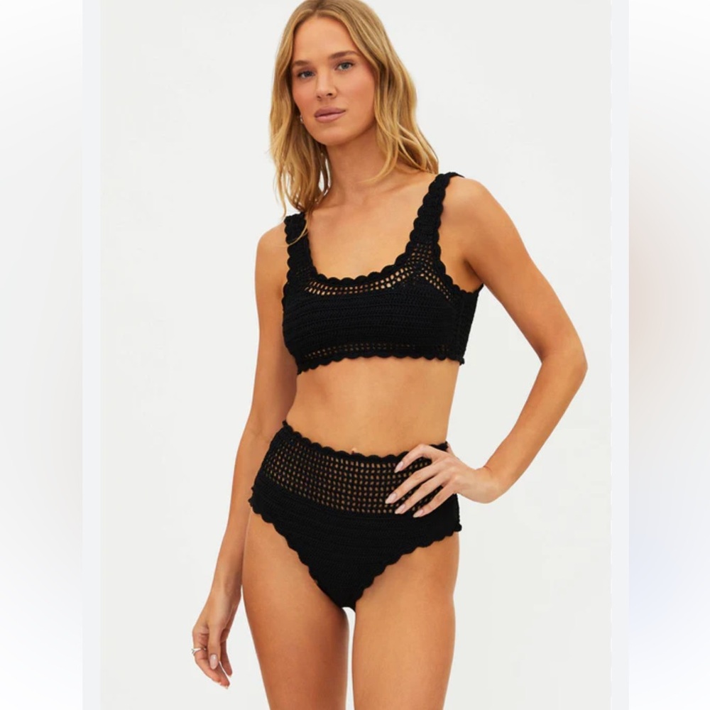 New Beach Riot Crochet Bikini Set